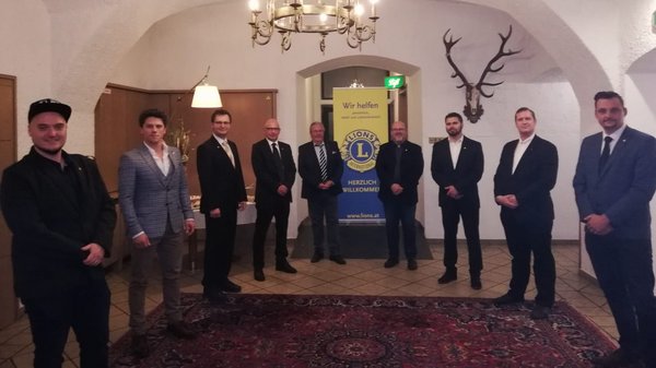 (v.l.n.r.) Bernhard Stegh, Maximilian Modl, Heinrich Krobath, Anton Mikschl, Siegfried Bauman, Christian Rosenberger, Martin Seier, Michael Lanzinger, Maxim Niederhauser